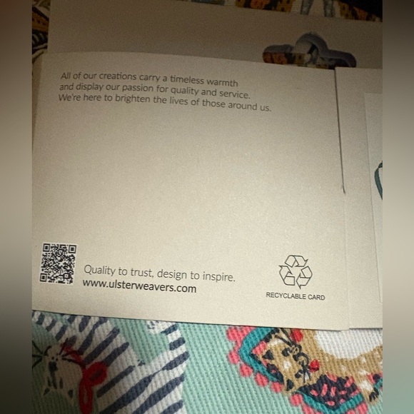 Ulster Weavers Cotton Apron - Kitty Cats (Blue) New with Tags - Picture 6 of 8